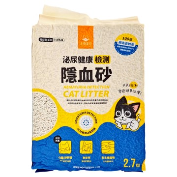 DOG CAT STAR 汪喵星球 泌尿健康檢測隱血豆腐貓砂 條型 2.7kg  無味  1袋