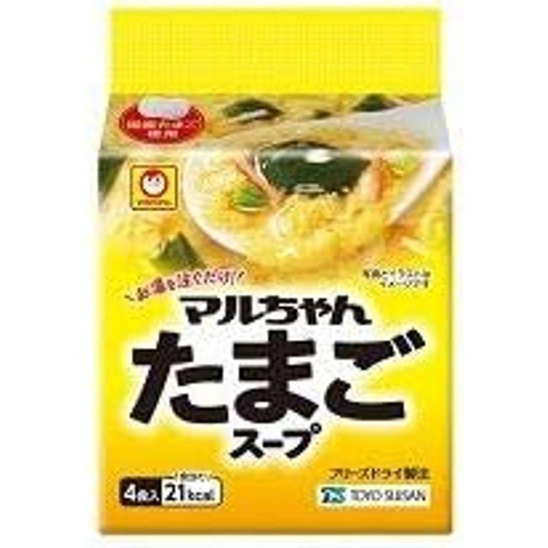 東洋水産 マルちゃん たまごスープ 4食入×10入