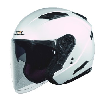 SOL 安全帽 SO7E SO-7E 逐光者-粉 (變色漆/粉) 內藏墨鏡 加長鏡片 雙D扣 排齒釦 安全帽 半罩