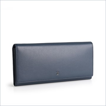 Plain 真皮翻蓋手拿長夾[N-524]