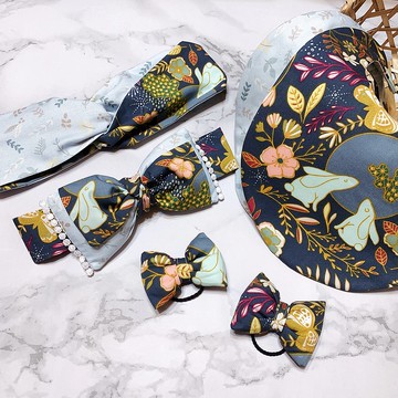 手作親子髮帶套組