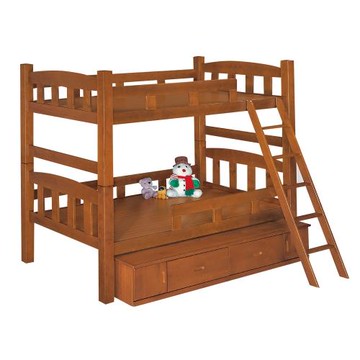 Boden-喬可功能型雙層床架(附抽屜櫃)