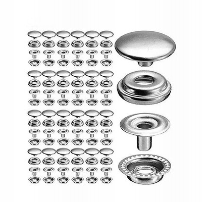 100個 15mm リングスナップボタン ジャンパーホック ステンレス鋼 メタルボタン Diy 手作 ファスナー リベットクラフト生地の服 通販 Lineポイント最大get Lineショッピング