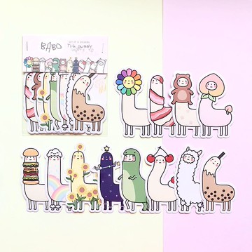 Babo Wants to be Popular 貼紙包