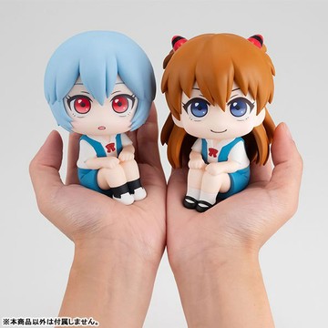 ☆ JB _TOYS ☆【再販】日版 新世紀福音戰士 LOOKUP 抬頭娃娃 綾波零＆明日香 套組