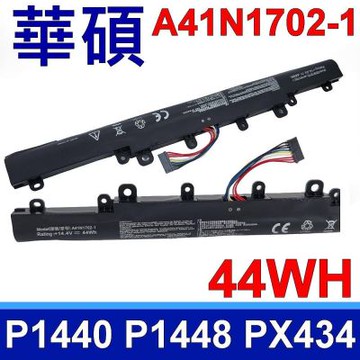 ASUS 華碩 A41N1702-1 副廠電池 P1440 P1440F P1440U P1440UA P1448 P1448F P1448U PE434UF P1448UF PX434 PX434U