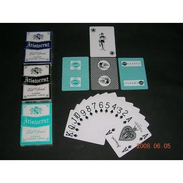 【USPCC撲克牌】HARRAHS STAR ARISTO 水藍撲克牌-S102155