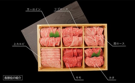 秋田由利牛 焼肉6種詰め合わせセット