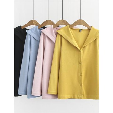 大碼女裝秋季新款開衫2023韓版加大碼胖MM純色連帽針織寬松外套