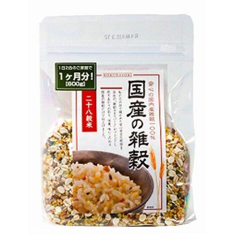 穀だより 国産の雑穀二十八穀米 600g