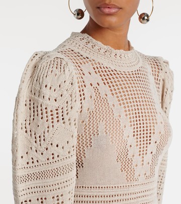 Isabel Marant Dione open-knit maxi dress