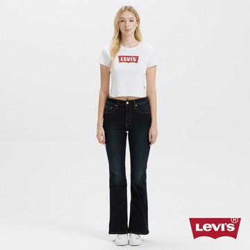 Levi's 726 女款高腰喇叭牛仔褲 保暖牛仔褲 Performance Warm熱賣單品 A3410-0119
