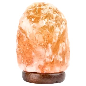 吉祥水晶 1~3kg 開運玫瑰鹽燈 Set 燈體1個、可調光電線1條、15W鎢絲燈泡2顆  橘色