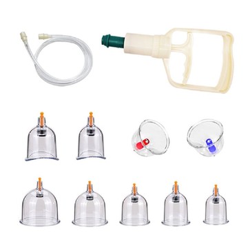 FJ手動型24罐加厚真空拔罐器WG2(手動真空 隨時可用)