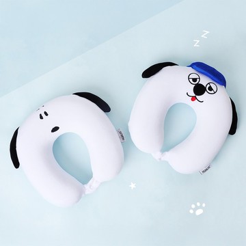 Peanuts史努比記憶U型枕-Snoopy Olaf 歐拉夫 記憶棉旅行頸枕