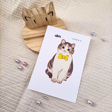 ME183-106_我紙在乎你百喵萌明信片_postcard