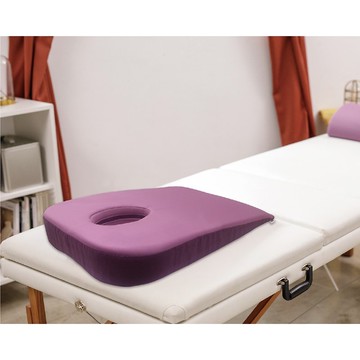 指壓枕-按摩趴枕 延伸到胸部設計 有洞口美容床專用