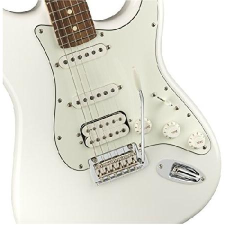 特価Fender エレキギター Player Stratocaster(R) HSS, Pau Ferro Fingerboard, Polar White並行輸入商品