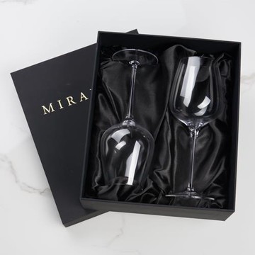 兩只紅酒杯禮盒裝2個情侶歐式高腳杯套裝一對家用酒杯喝紅酒杯子