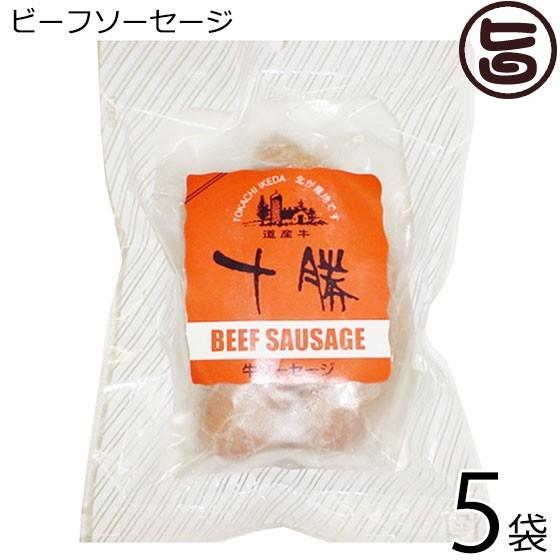 ギフト ビーフソーセージ 200g (100g×2本)×5袋 十勝池田食品 北海道 土産 人気 ギフト 贈り物