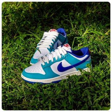 【逢甲 FUZZY】W Nike Dunk Low 蘇打冰淇淋 白藍  海洋藍 FQ6870-141