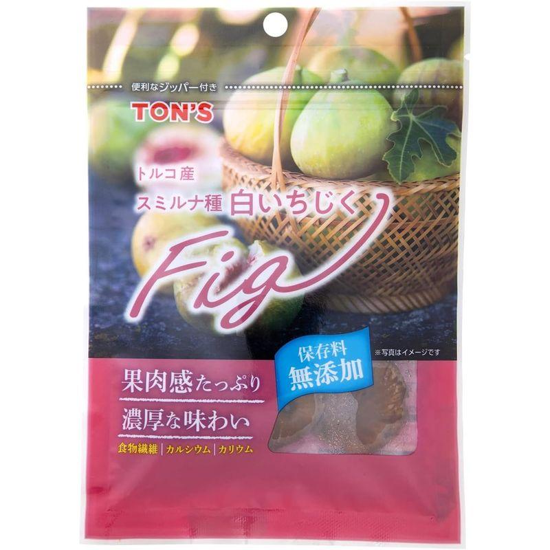 東洋ナッツ食品 トルコ産スミルナ種 白いちじく 100g×5袋