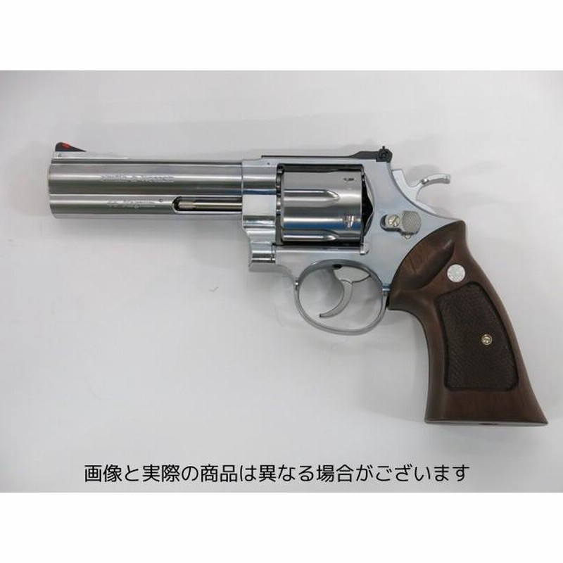 マルシン SW M29 Xカート仕様 ハーフチェッカー木製グリップ