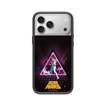 iPhone 17 Pro Max Mod NX -邊框背蓋組合 (相機按鈕) 黑 - 迪士尼-星際大戰 Star Wars - 天行者路克-復古系列