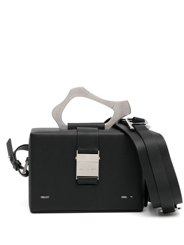 HELIOT EMIL - leather box-bag - men - Calf Leather - One Size - Black