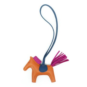 Hermes 愛馬仕 Rodeo PM 小馬吊飾(餅乾色/馬爾他藍/玫粉)