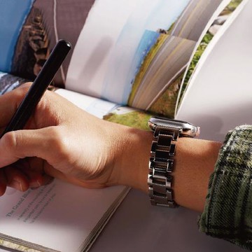 ALLTIME │完全計時│Apple watch通用錶帶簍空三排錶帶 不鏽鋼錶帶