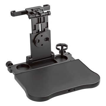 多功能汽車後椅背餐盤  1個  黑色