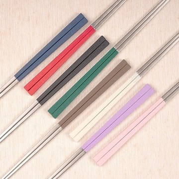 寶筷316不鏽鋼(單入) 23cm黑