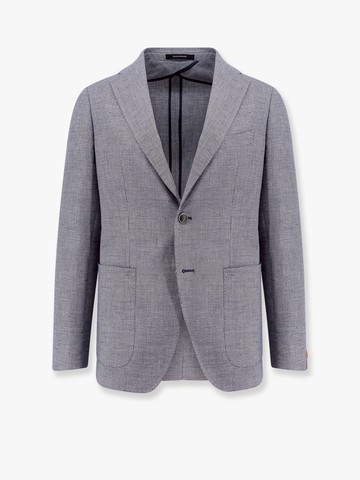 Montecarlo linen and cotton blazer - TAGLIATORE - gender_Man