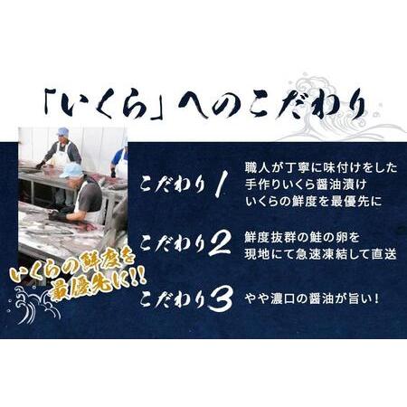 ふるさと納税 いくら 醤油漬け 北海道 秋鮭卵 冷凍 OWARI 愛知県名古屋市