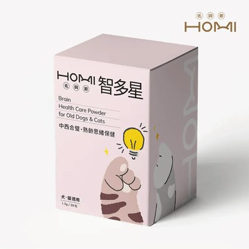 【HOMI毛與家】智多星 熟齡思緒保健粉
