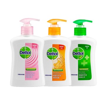 滴露Dettol 抗菌潔手液 經典松木/滋潤倍護/清新柑橘 抗菌配方 250ml 公司貨【立赫藥局】
