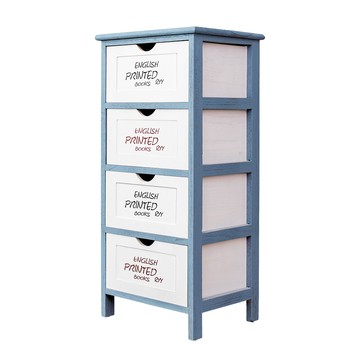 【dayneeds】麗莎地中海風四層抽屜櫃