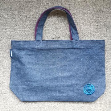 2018堂本剛周年演唱會獨演小喜利周邊棉布托特包手提袋牛仔藍色