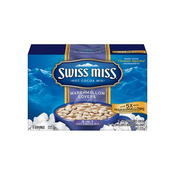 SWISS MISS 濃情棉花糖熱可可粉  8包  34g  1盒