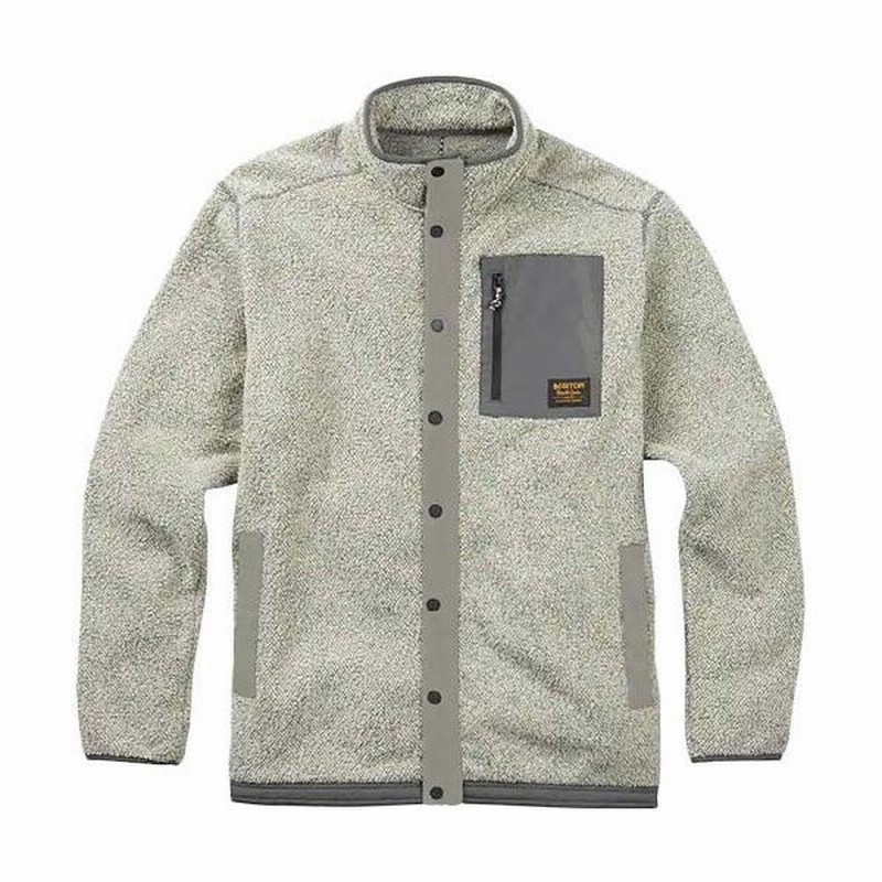 バートン Burton メンズ スノーボード ウェア 起毛 スナップアップ フリース Hearth Snap Up Fleece Faded Heather スノボ ボードウェア 通販 Lineポイント最大0 5 Get Lineショッピング