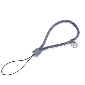 手機繩長款羊皮編織掛件通用iPhone手機殼鏈吊繩簡約男女款掛脖