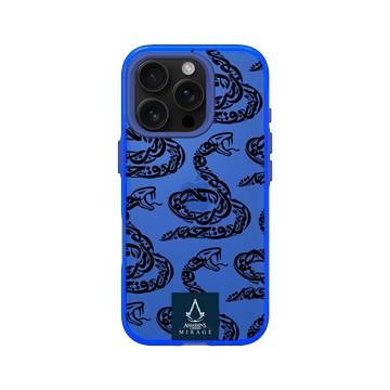 iPhone 16 Pro Clear 激光藍 - Assassin's Creed - Assassin's Creed Mirage® - Snake Calligraphy