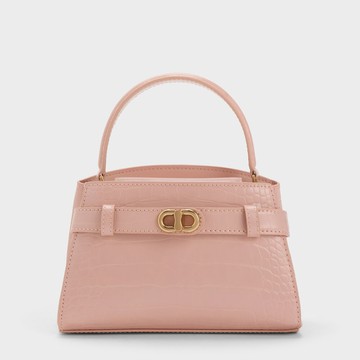 Aubrielle 鱷魚紋手提包