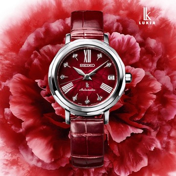 SEIKO精工 LUKIA 珍珠母貝 鑲嵌美鑽 機械錶 女錶 送禮 禮物推薦 SPB135J1/6R35-00N0R_SK028