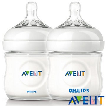 PHILIPS AVENT 新安怡親乳感PP防脹氣奶瓶125ml雙入