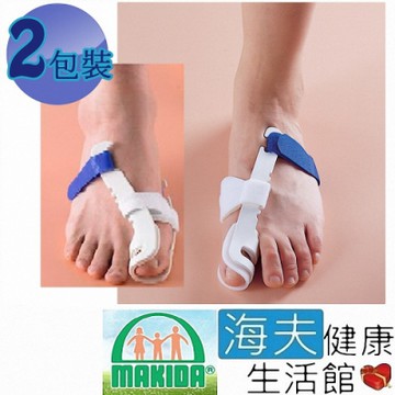 MAKIDA四肢護具 未滅菌 海夫健康生活館 吉博 拇指外翻固定夾板 左+右腳_SF820-1/2