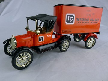 Imperial Palace 18 Ford美國福特古典老爺車貨模型安徒ERTL 1:25