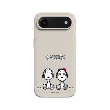 iPhone Air SolidX 貝殼灰 - 史努比 Snoopy - With Belle