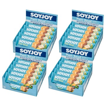 SOYJOY 大豆水果營養棒 白巧克力夏威夷豆  360g  4盒